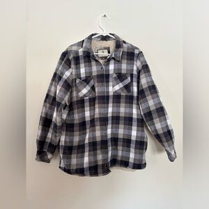 Legendary Whitetails Navy and Gray Plaid Shirt